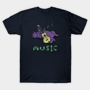 Ukulele Cat T-Shirt